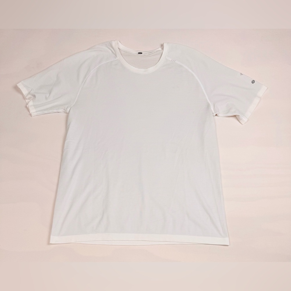 Lululemon Metal Vent Tech Short Sleeve T-Shirt White Men’s XXL Retail $68
